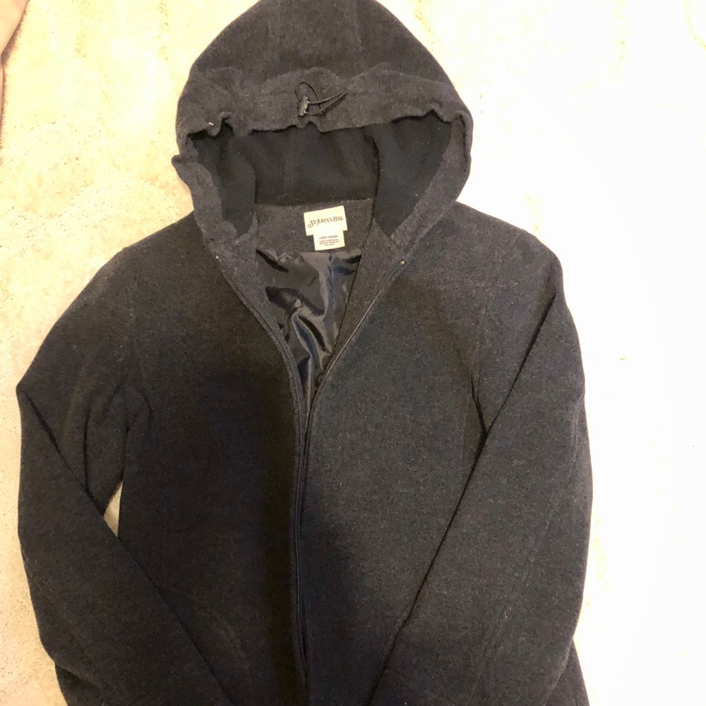 Wool dress coat